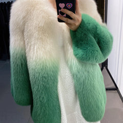 Authentic Fox Fur Coat - Full Pelt