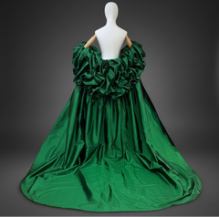 Luxury Formal Taffeta Overcoat