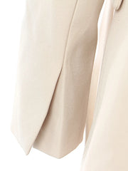 Luxe Minimalist Draped Blazer