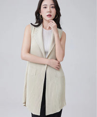 Luxury Plissé Pleat Japanese Vest