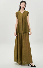 Luxury Modern Pleated Set