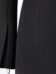 Avant-Garde Mesh Blazer Coat