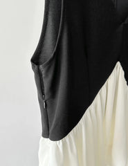 Luxury Peplum Top & Long Skirt Set