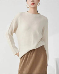Couture Plisse Blouse Top