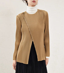 Luxury Convertible Plissé Top