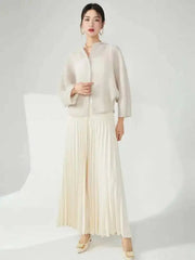 Luxury Airy Plissé 2-Piece Set
