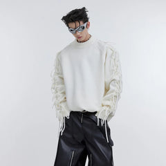 Men's Signature Tassel Knit Sweater