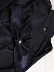 Luxury Detachable Bow Blouse