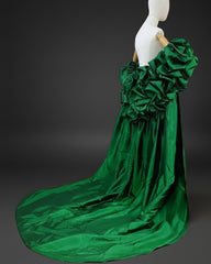 Luxury Formal Taffeta Overcoat