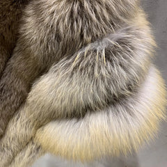 Couture Fox Fur Cape