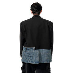 Men's Hybrid Relaxed Denim Blazer