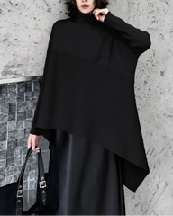 Luxury Oversized Asymmetric Knit