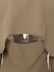 Luxury Open Shoulder Blazer