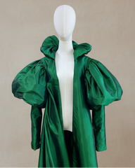 Floor-Length Opera Coat Gown