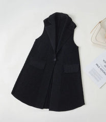 Luxury Plissé Pleat Japanese Vest