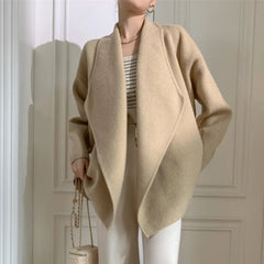 Luxury Thick Double-Knit Cardigan