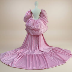 Luxury Taffeta Opera Coat
