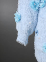 Luxury Floral & Butterfly Cardigan