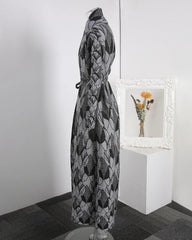 Luxe Plissé Longline Cardigan