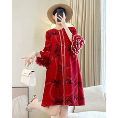Truly Pleated Loose Fit Dress