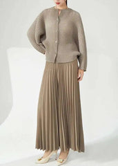 Zero-Crease Pleated Trousers