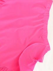 Luxury Asymmetrical Ruffle Skirt