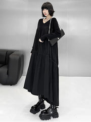 Luxury Avant-Garde Knit Dress