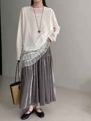 Luxury Japanese Velvet Skirt