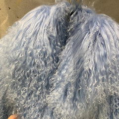 Curly Shearling Lamb Coat