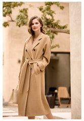 Luxury Cashmere Wool Long Coat