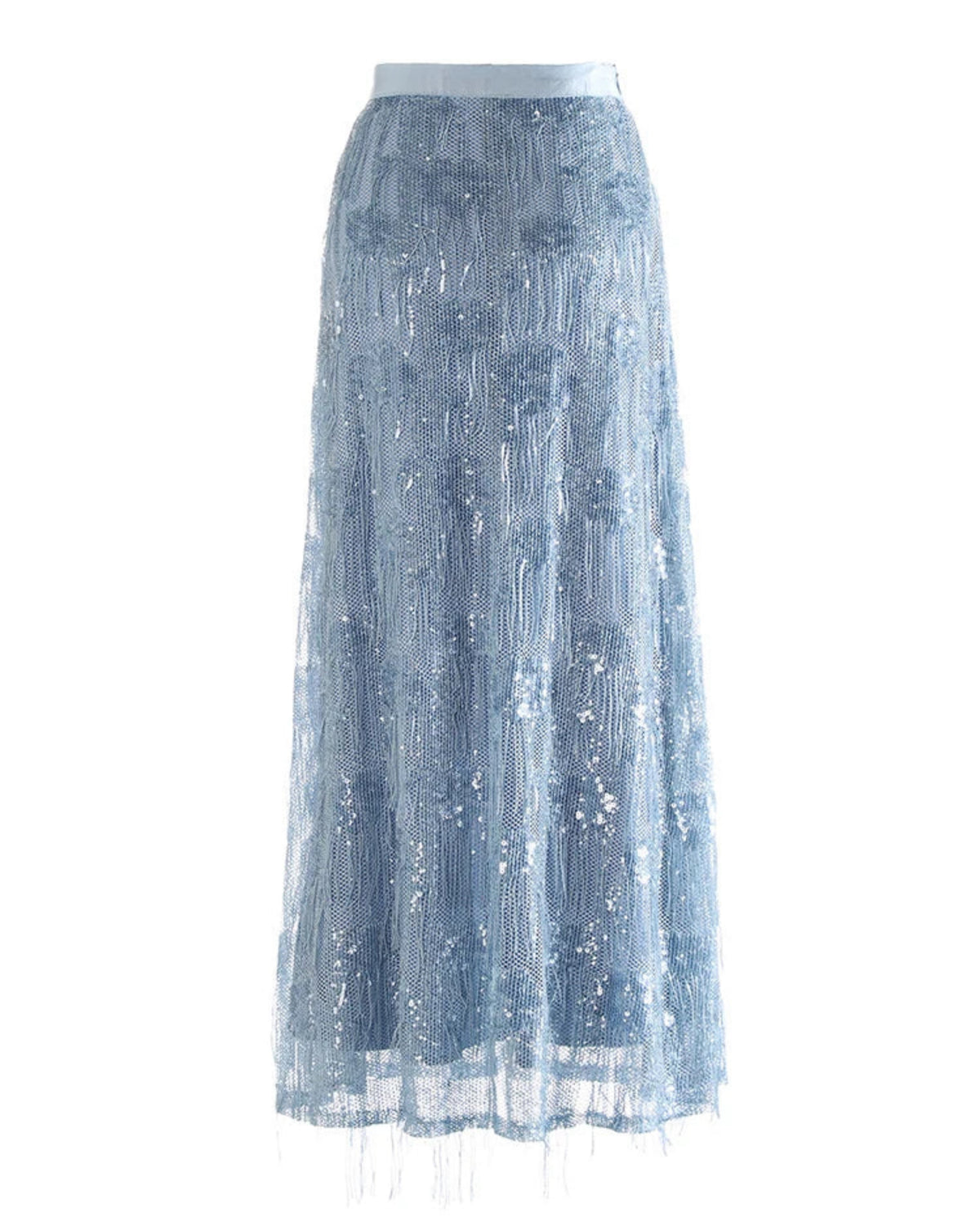 Luxury Glitter Fringe Skirt