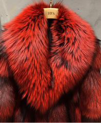 Couture Fox Fur Coat