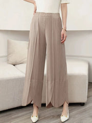 Elegant Pleated Palazzo Pants