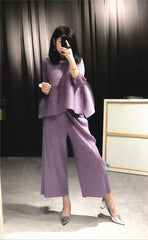 Elegant Truly Pleated Co-ord Set