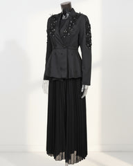 Luxury Dress with Matching Blazer