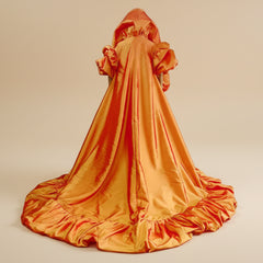Ruched Custom-Made Opera Cape
