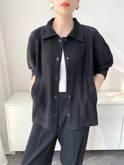 Luxury Pleats Everyday Jacket