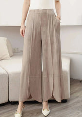 Elegant Pleated Palazzo Pants