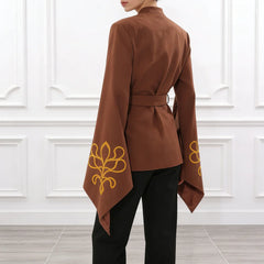 Luxury Flared Sleeve Blazer