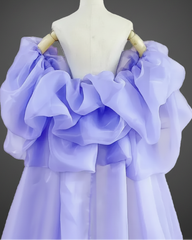 Couture Organza Evening Coat