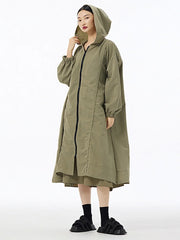 Everyday Oversized Hooded Long Coat