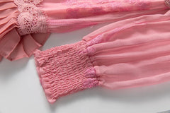 Couture Tiered Ruffle Dress