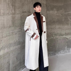 Men's Shibuya Luxe Wool-Blend Trench Coat