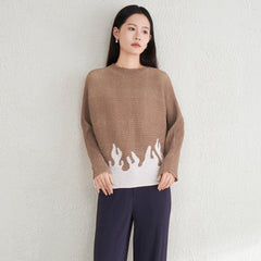 Japanese Plissé Long-Sleeve Blouse