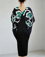 Luxury Sculptural Kaftan Dress