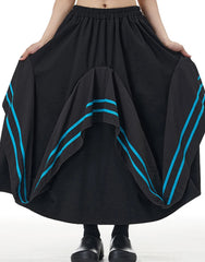 Luxury Avant-Garde Midi Skirt
