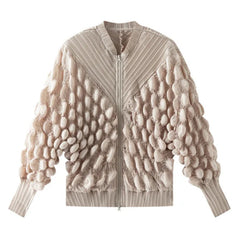 Luxury Bubble Pleated Jacket