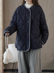 Premium Diamond-Quilted Jacket