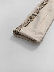 Asymmetrical Ruffle Trench Coat