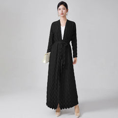 Couture Truly Pleated Modern Trench Coat